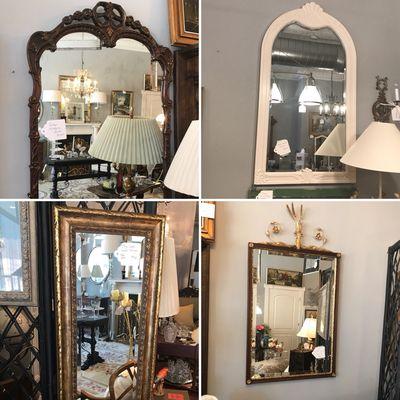 A sample of our mirror offerings!