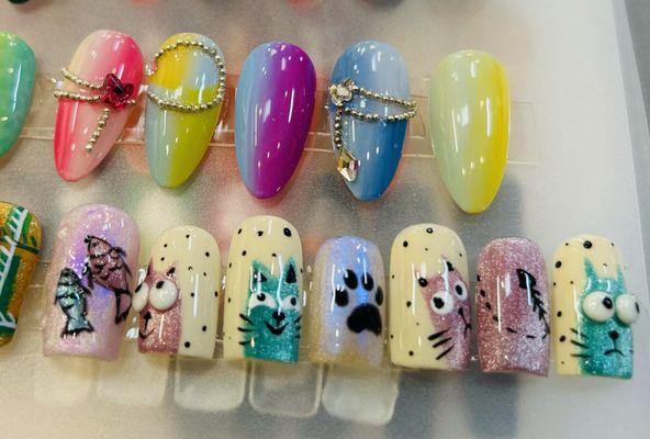 Silvia's nail art