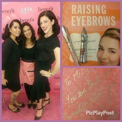 Mily didn't write the book on brows but she personally knows the lady who did!