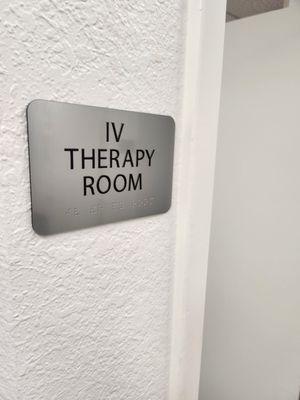 IV Therapy Room