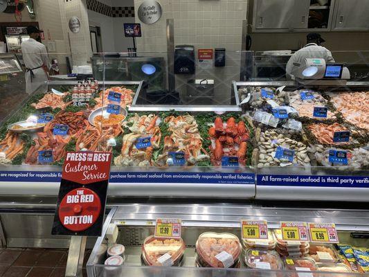 Awesome seafood selection