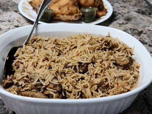 Pulao( Basmiti Rice and Veal with authentic pakistani spices)