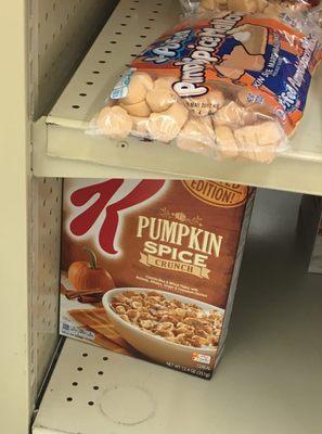 ...still more pumpkin products! Please. It's overkill, people.