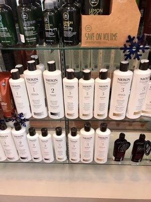 They sell Nioxin!  11/18/17