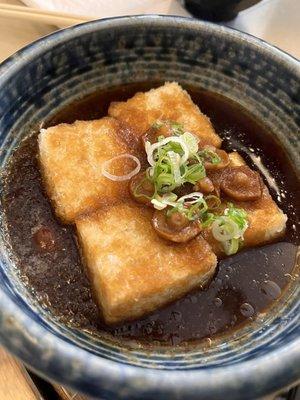 Agedashi tofu appetizer