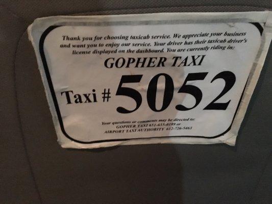 Gopher Airport Taxi & Car Service