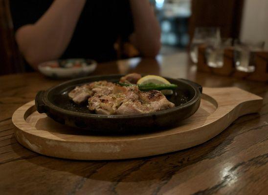 Grilled Jidori with Yuzu Pepper