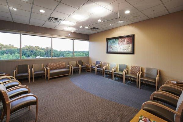 Patient Waiting Space inside MNGI Digestive Health Plymouth Endoscopy Center & Clinic