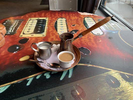 My first Turkish Coffee.