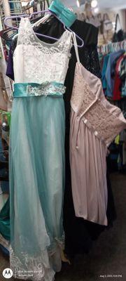 A lovely selection of gowns for your debutante, your little pageant queen