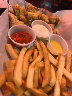 Catfish and fries