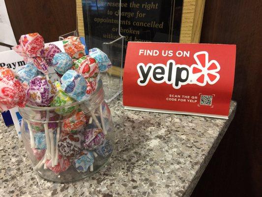 I love that Shady Grove Orthopedics recognizes Yelp.