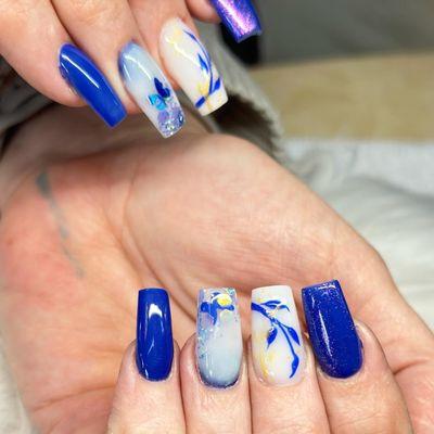 Nails design at Angels nails and spa