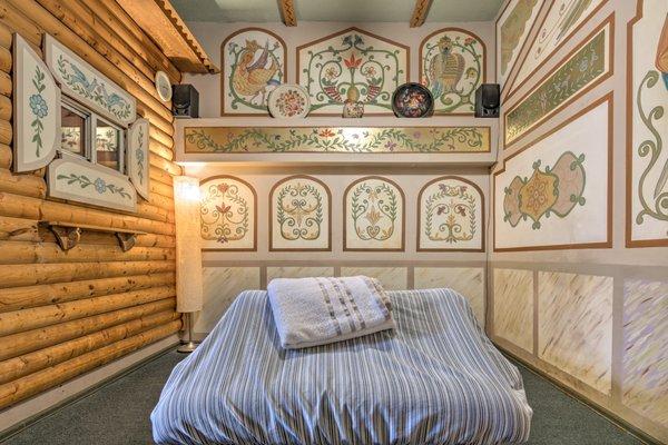 One of Two treatment rooms at Izba Spa Denver.