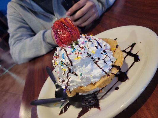 Fried ice cream