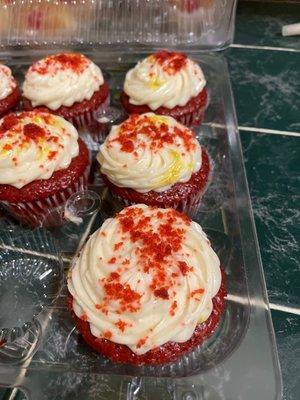 Henny Infused Red Velvet Cupcakes