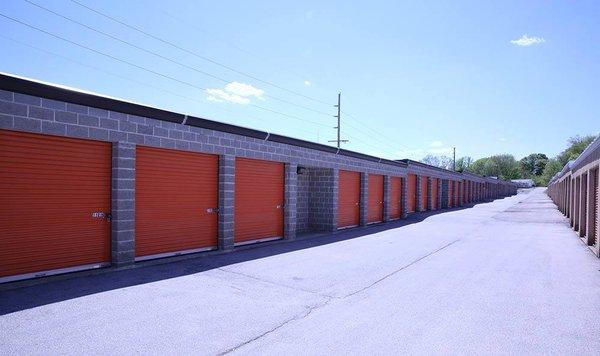 A-1 Locker Rental Self Storage has Paved Driveways and Concrete Block Buildings