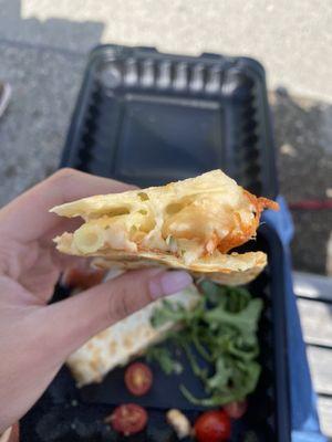 Lobster mac quesadilla