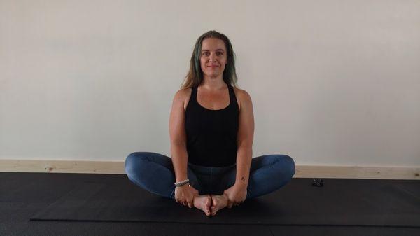 Bound Angle Pose is great for sciatica problems.