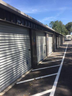 The grounds of Wildwood Self Storage is well kept and maintained daily.