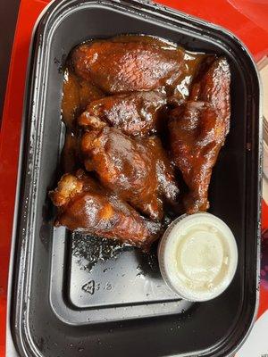 Spicy Call'em BBQ Wings