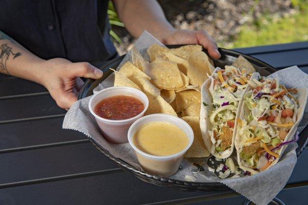 Fried Avocado Tacos