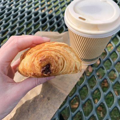 Chocolate croissant