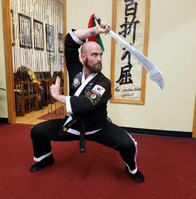 Main Instructor Patrick Cassidy, 3rd Degree Black Belt