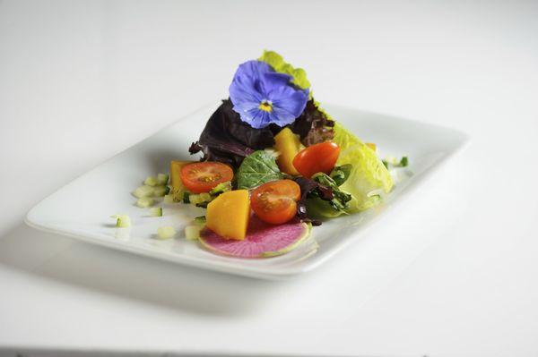 Plated Spring Salad