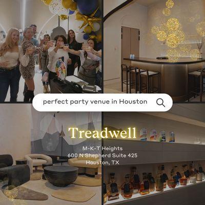 Treadwell is ideal for Bachelor Parties, Wedding Parties, Birthday Celebrations, Night out with your pals or gals and Pre-parties. Book now!