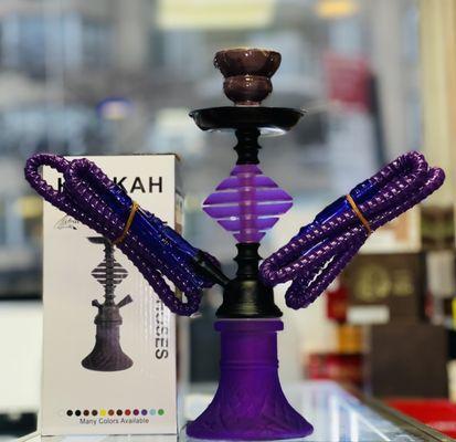 Zebra 2hose Hookah