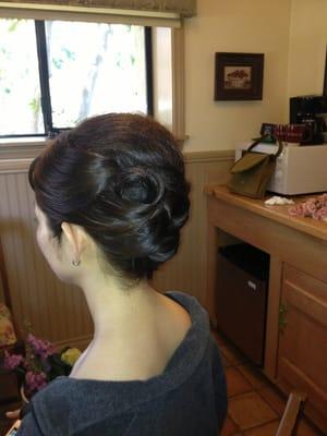 Wedding up-do