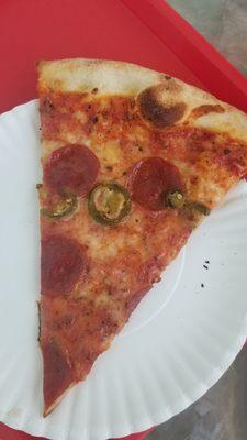 Pepperoni and jalepeno