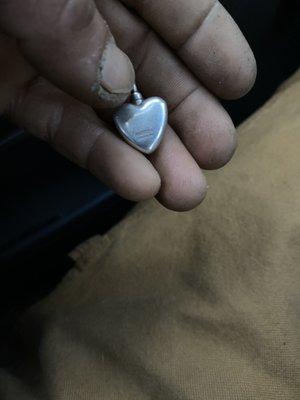 Corazón  de plata