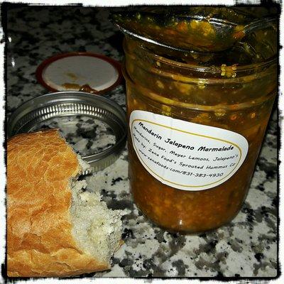 Love the mandarin jalapeno marmalade on some good bread, love the product thank you