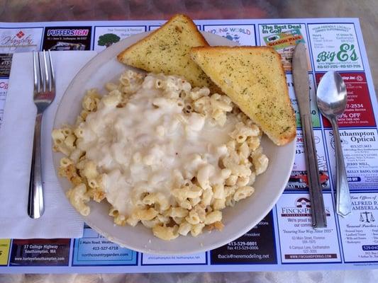 Mac and Cheese is a friday special. It's popular and goes fast!