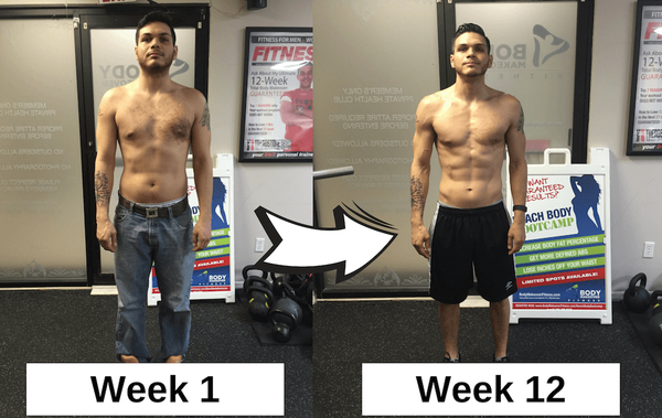 Anthony was getting married and wanted to lose fat and gain some ripped muscles and abs in time for his wedding. He did it in 12-Weeks.