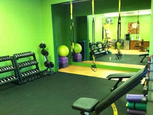 Personal Training area