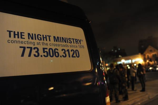 Our Youth Outreach Van in Action.