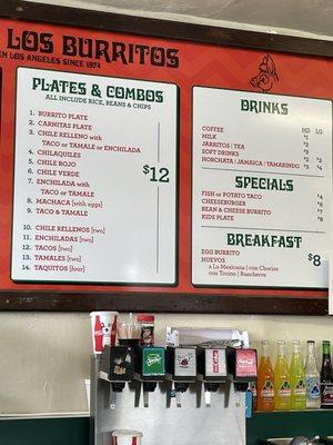 Menu (updated 6/1/2023)