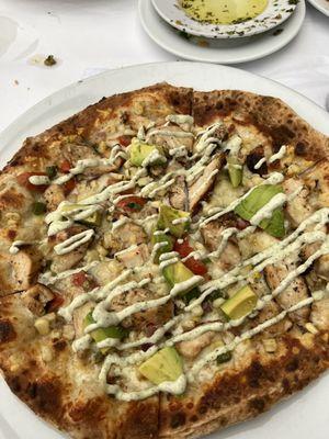 Spring Chicken pizza