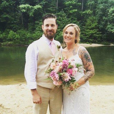 Mr & Mrs Moore July 16,2018 Beach wedding