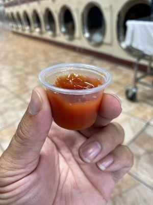 50 cents for ketchup