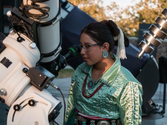 Lowell Observatory's open deck of new telescopes!