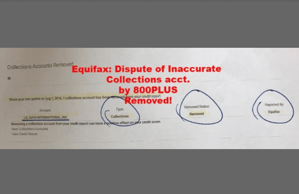 Equifax Dispute