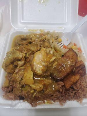 Curry chicken special 8.50