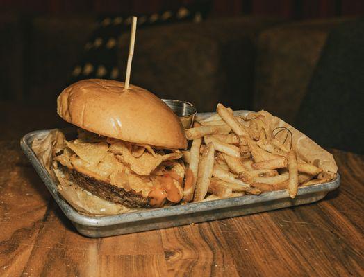 Veg Out Loud Burger (Vegan)