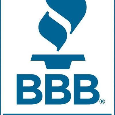 We are accredited with the BBB