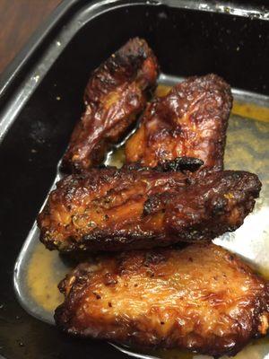 This is supposed to be lemon pepper wings!!!! They were hard and rubber like and tasted horrible!!