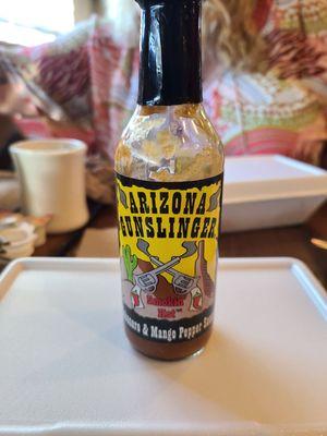 Arizona Gunslinger habanero & mango hot sauce